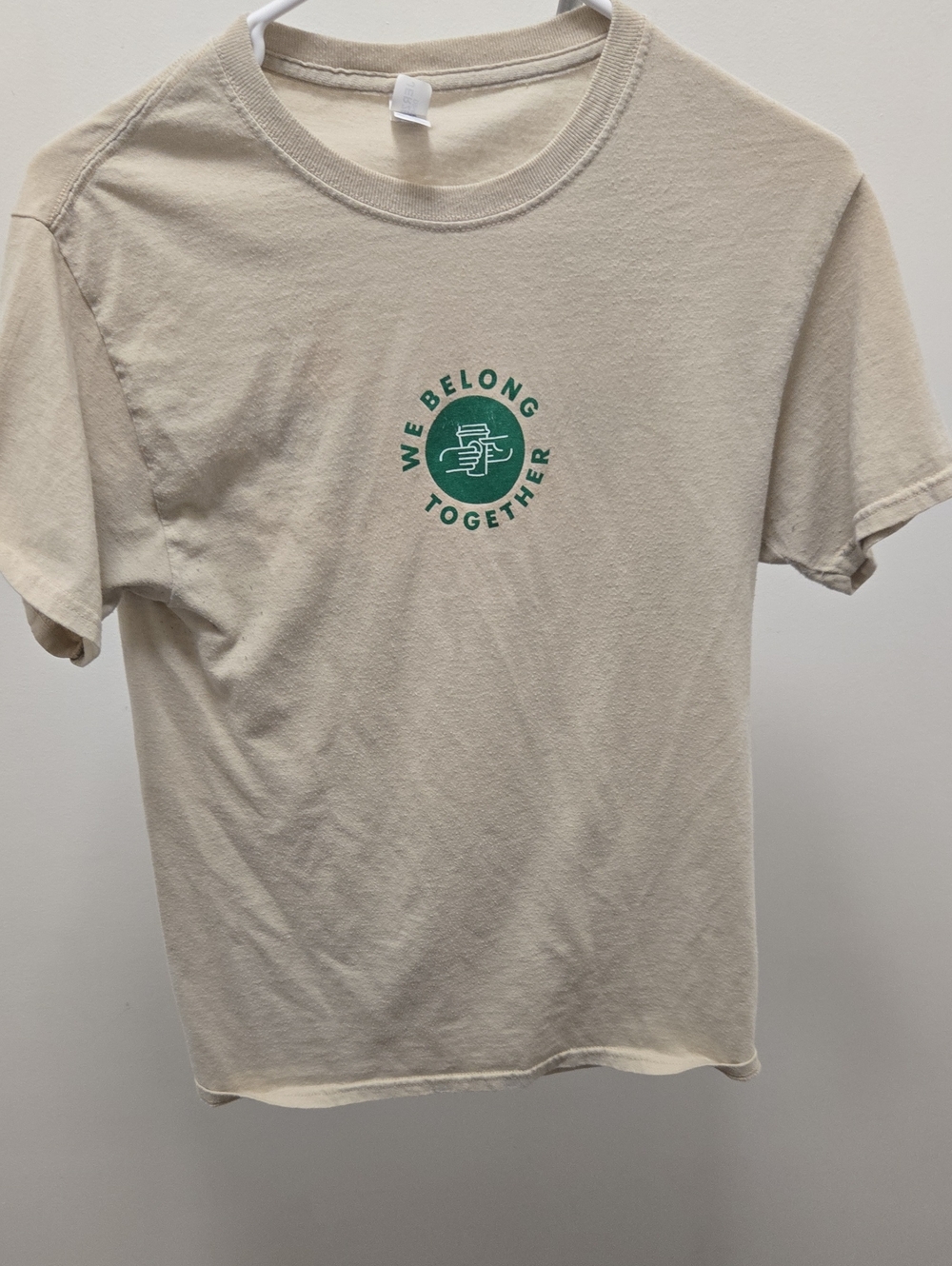 Beige 'We Belong Together' Graphic Tee - Womens Casual Shirt